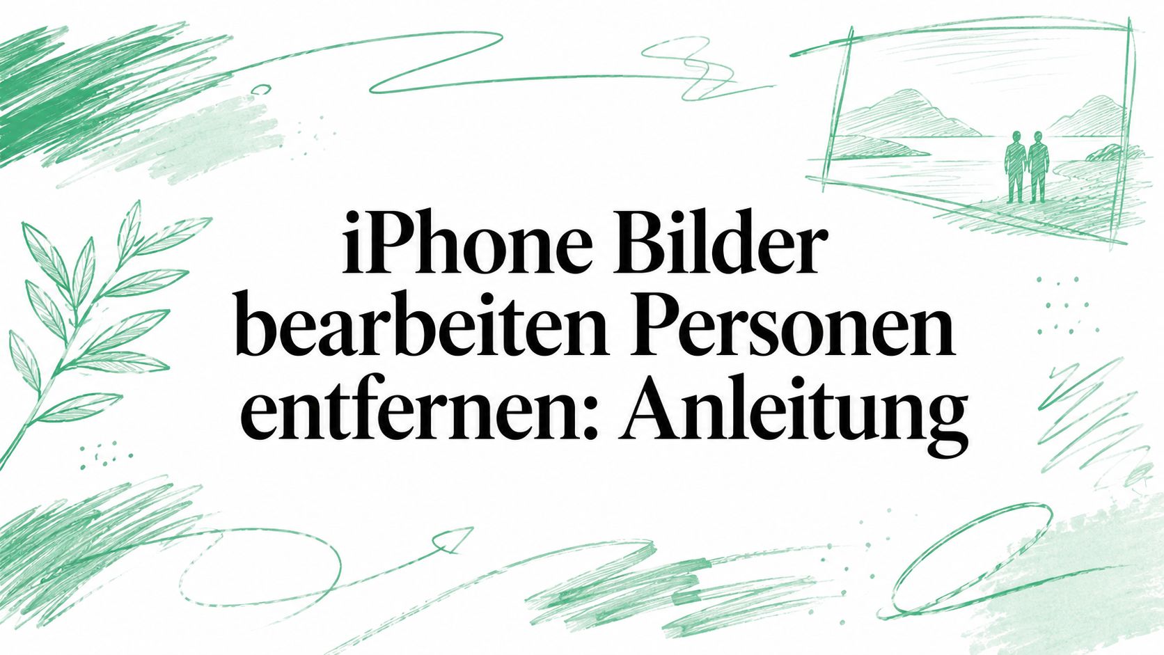 iPhone Bilder bearbeiten Personen entfernen: Anleitung