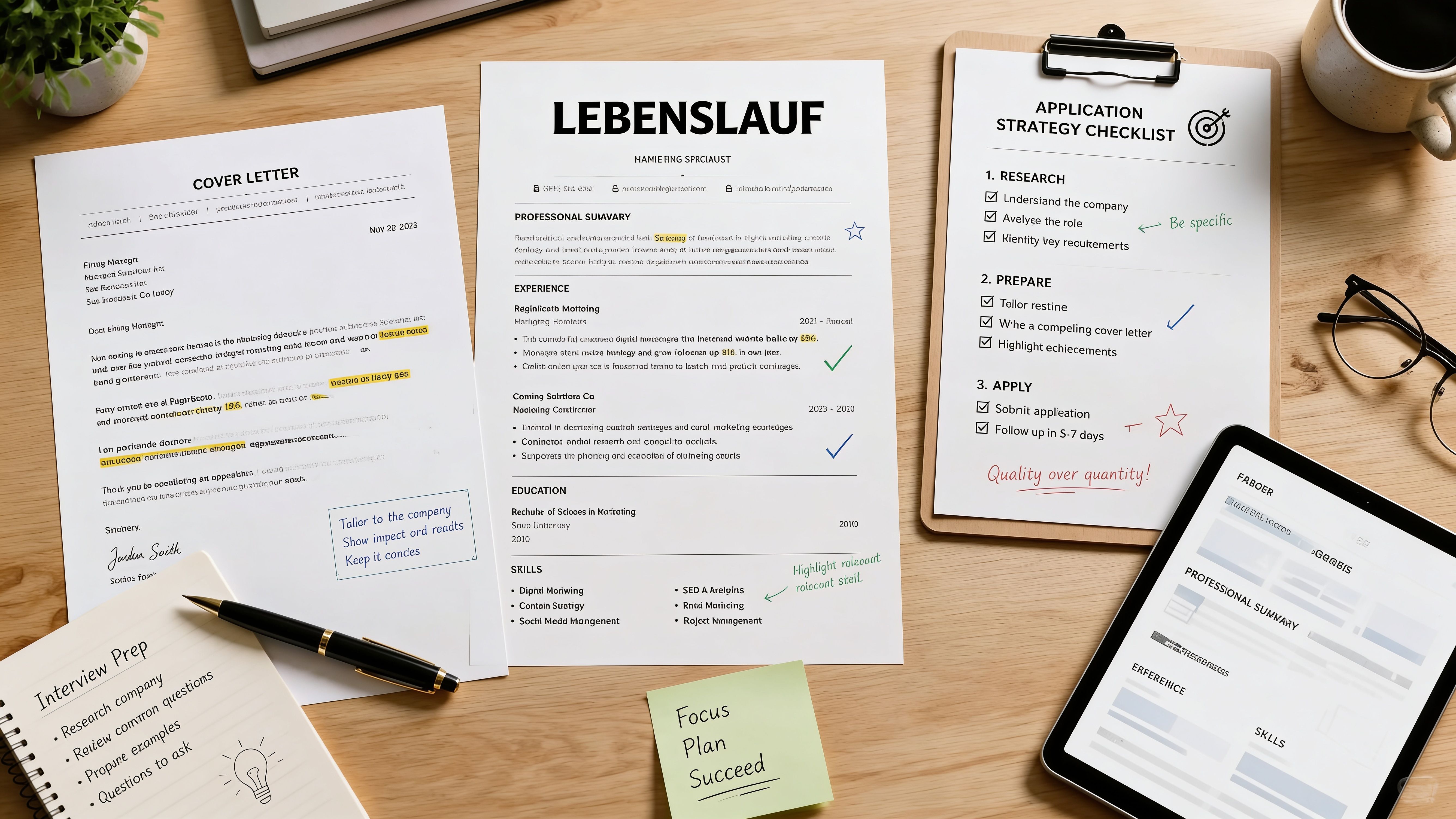 Bewerbung zur Verwaltungsfachangestellten: 6 Vorlagen