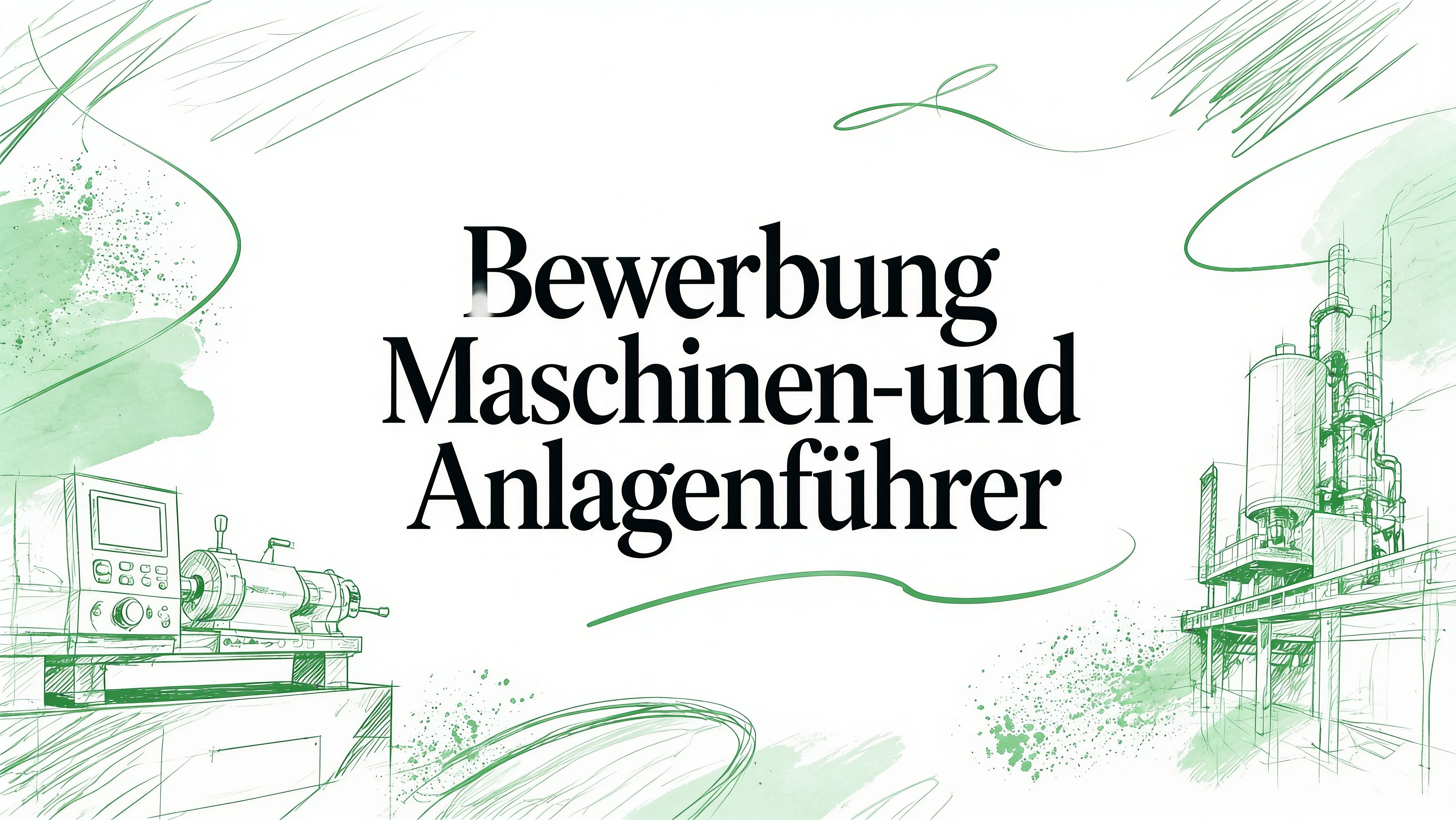 Bewerbung maschinen und anlagenführer