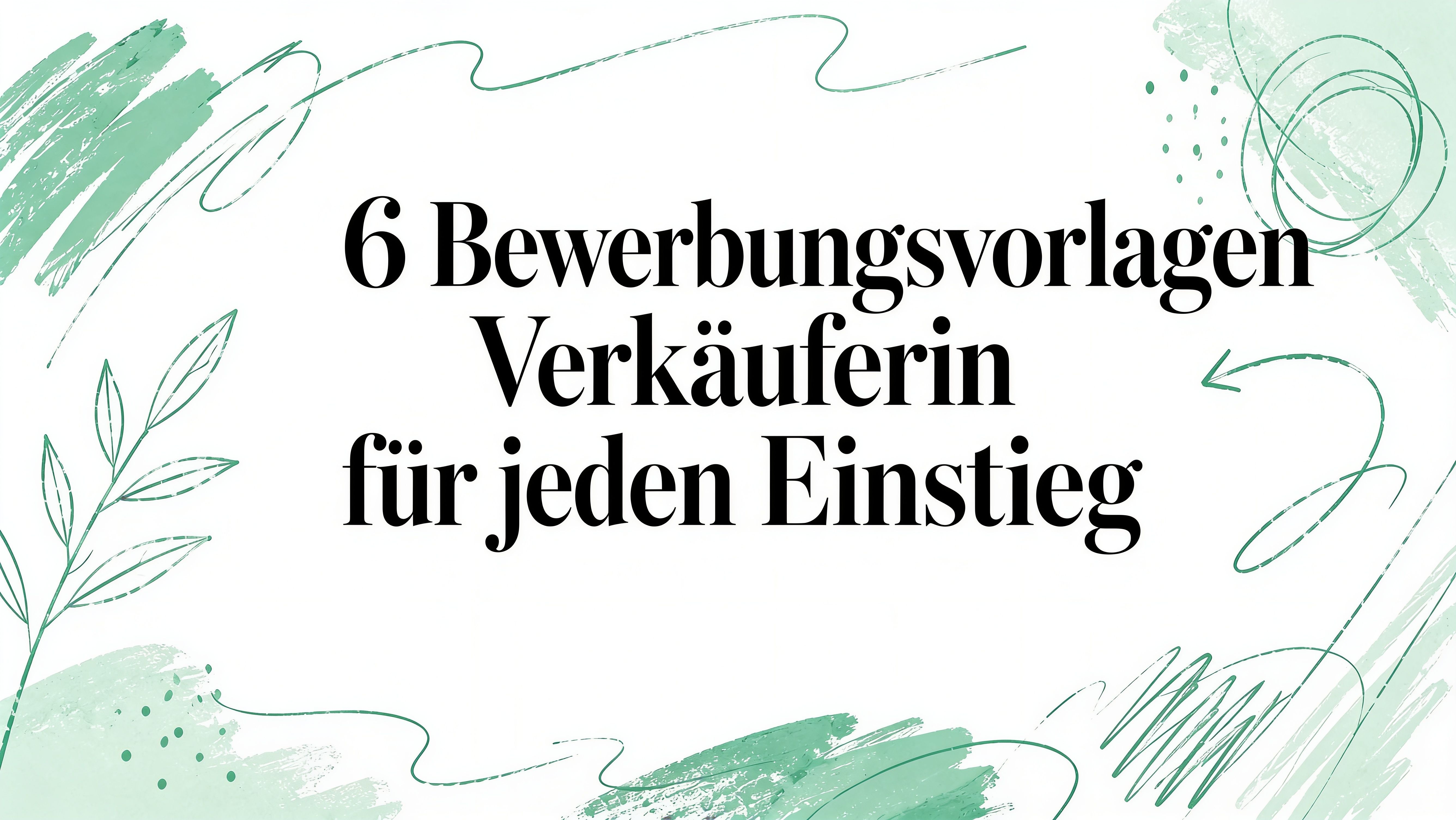 6 bewerbung verkäuferin vorlage für jeden Einstieg