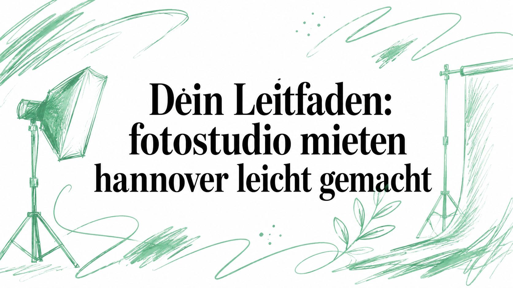 Dein Leitfaden: fotostudio mieten hannover leicht gemacht