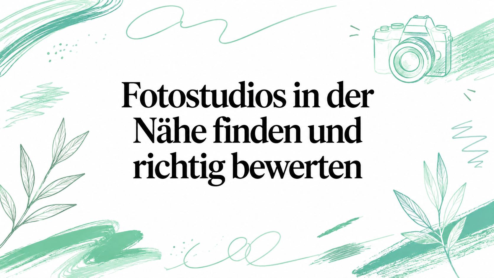 Fotostudios in der Nähe finden und richtig bewerten