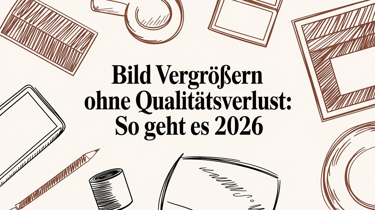 Bild vergrößern ohne Qualitätsverlust: So geht es 2026