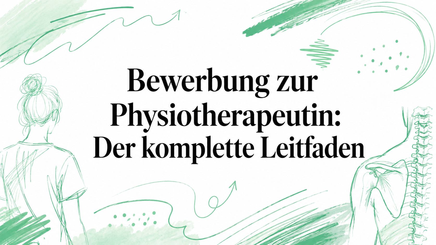 Bewerbung zur Physiotherapeutin: Der komplette Leitfaden