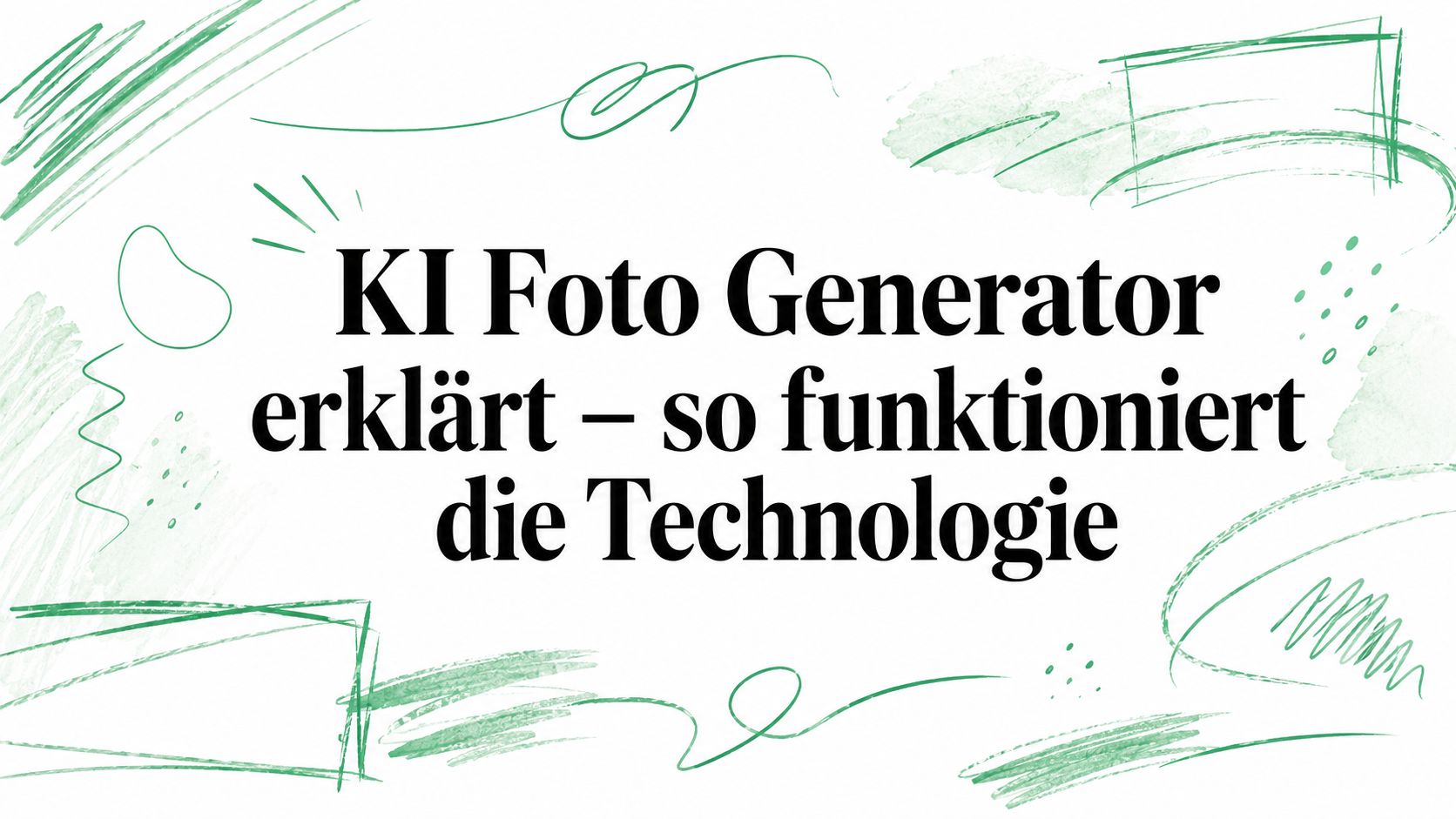 KI Foto Generator erklärt – so funktioniert die Technologie