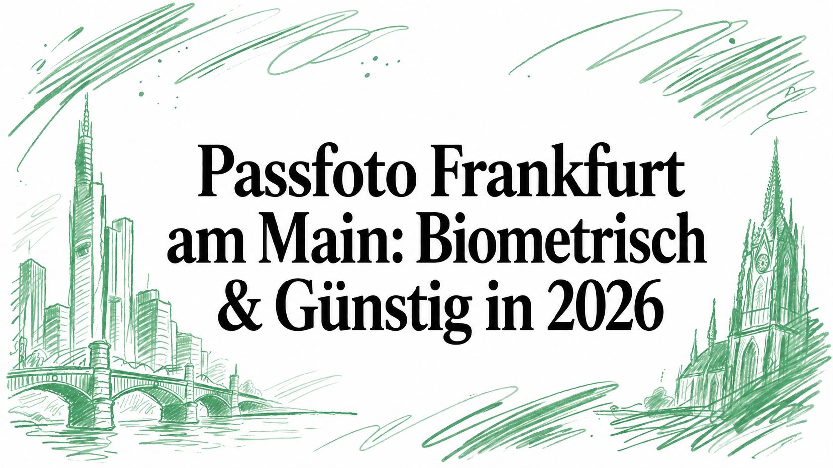 Passfoto Frankfurt am Main: Biometrisch & Günstig in 2026
