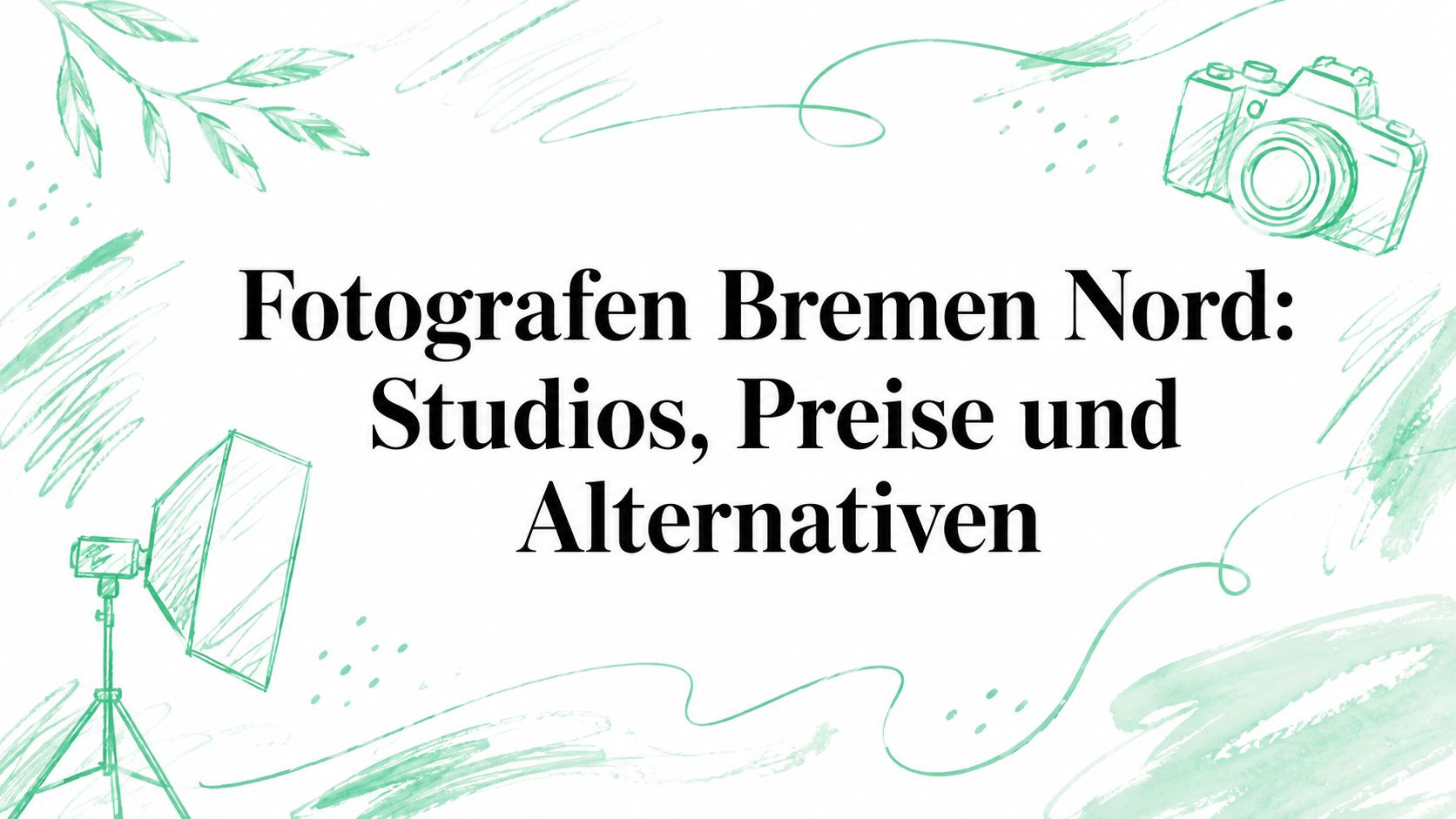 Fotografen Bremen Nord: Studios, Preise und Alternativen